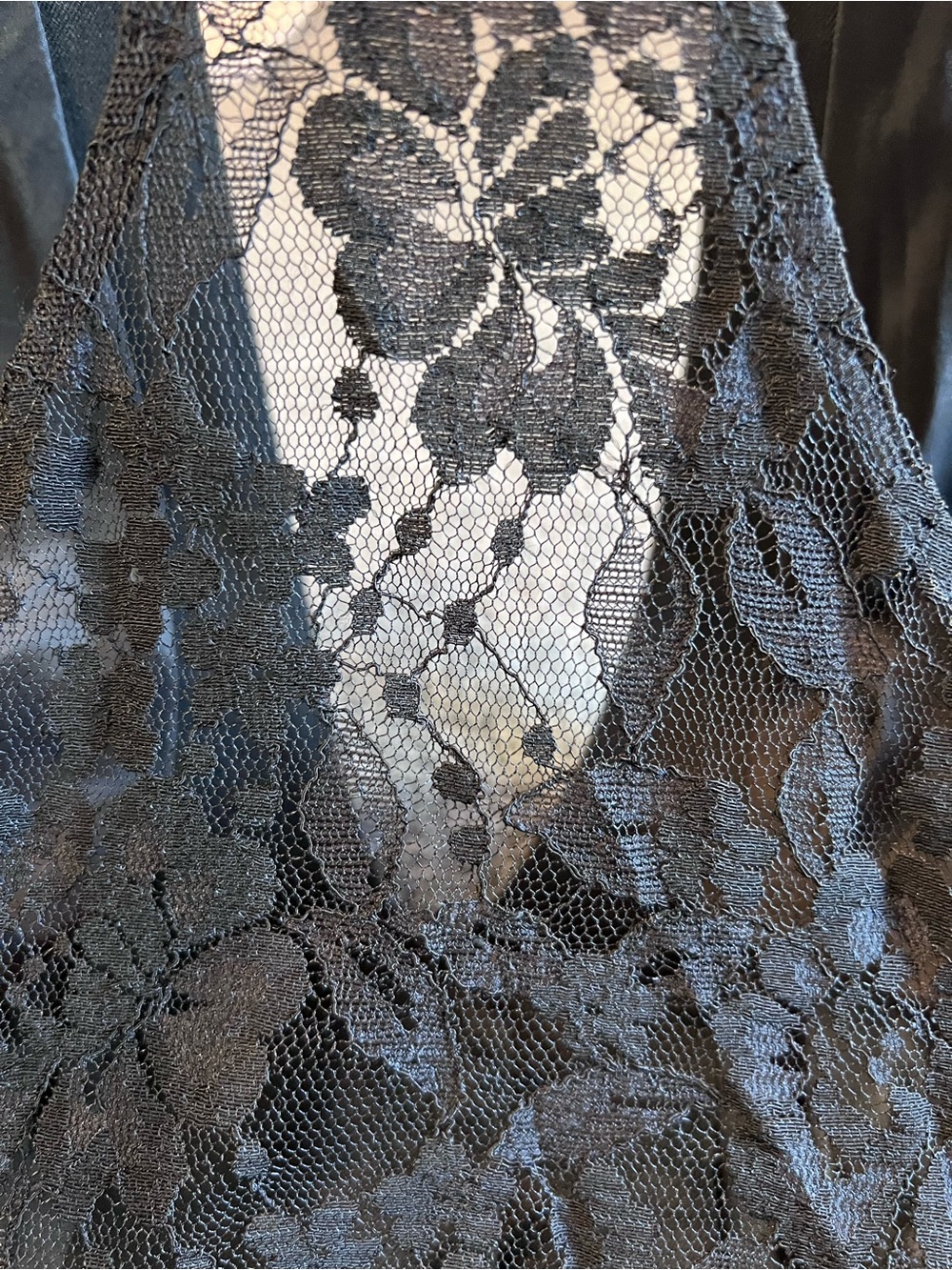 Women’s Black Lace Racer Back Button Vest - Size 2 - by Express - Picture 15 of 16